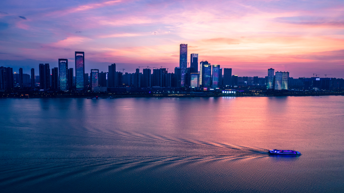 长沙 湘江 湖南省金融中心 滨江