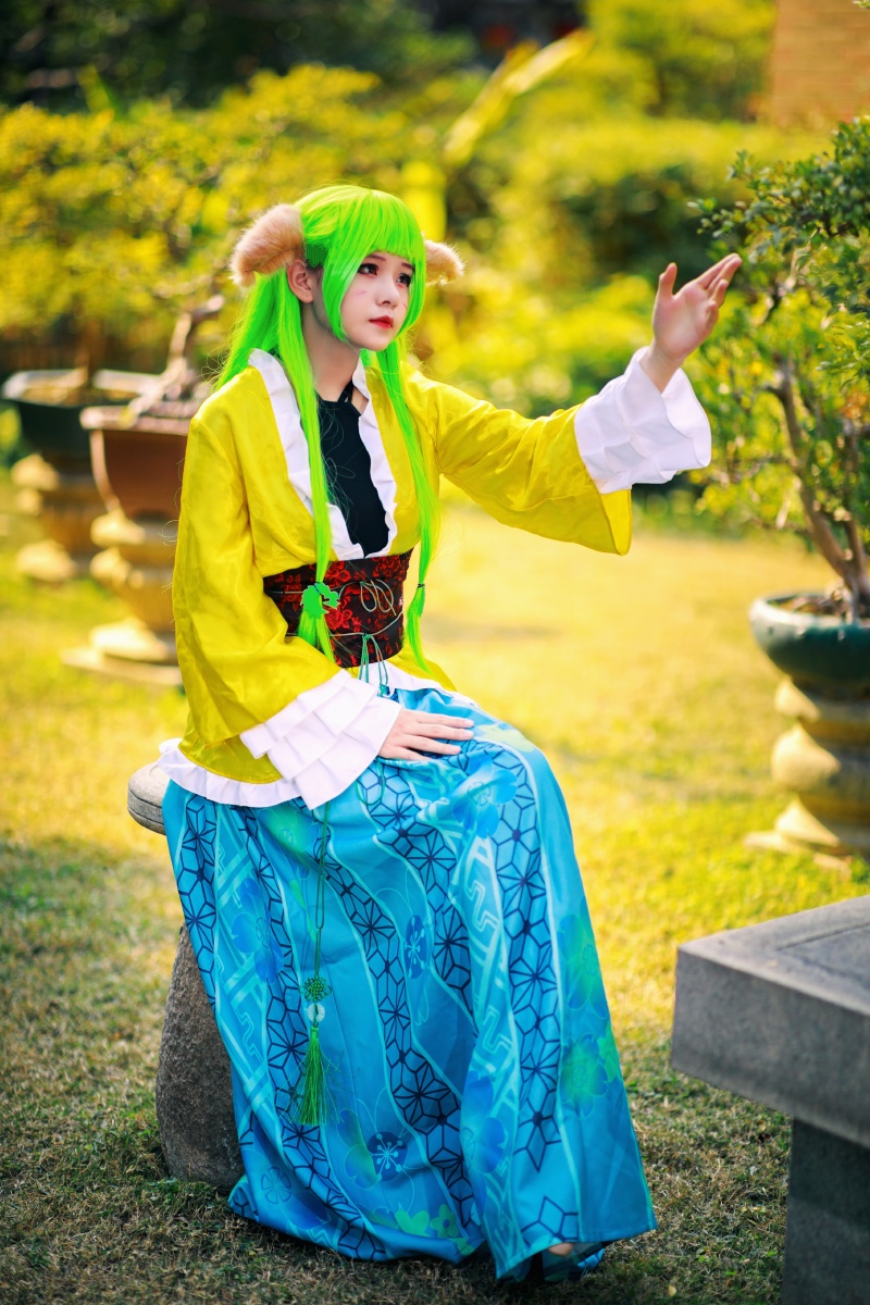 小仙女正片cosplay涂山蓉蓉拍摄地醉观公园摄影后期我