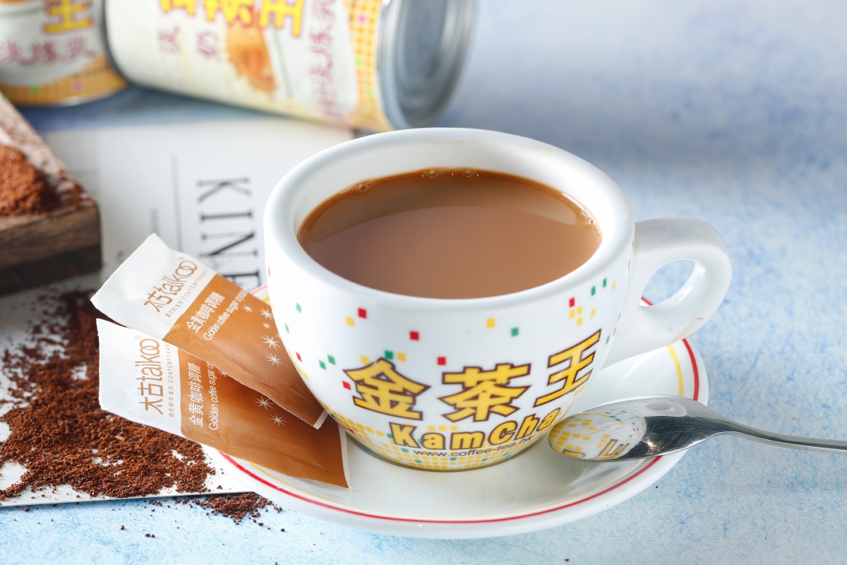 港式茶餐厅饮品-热奶茶 港式奶茶