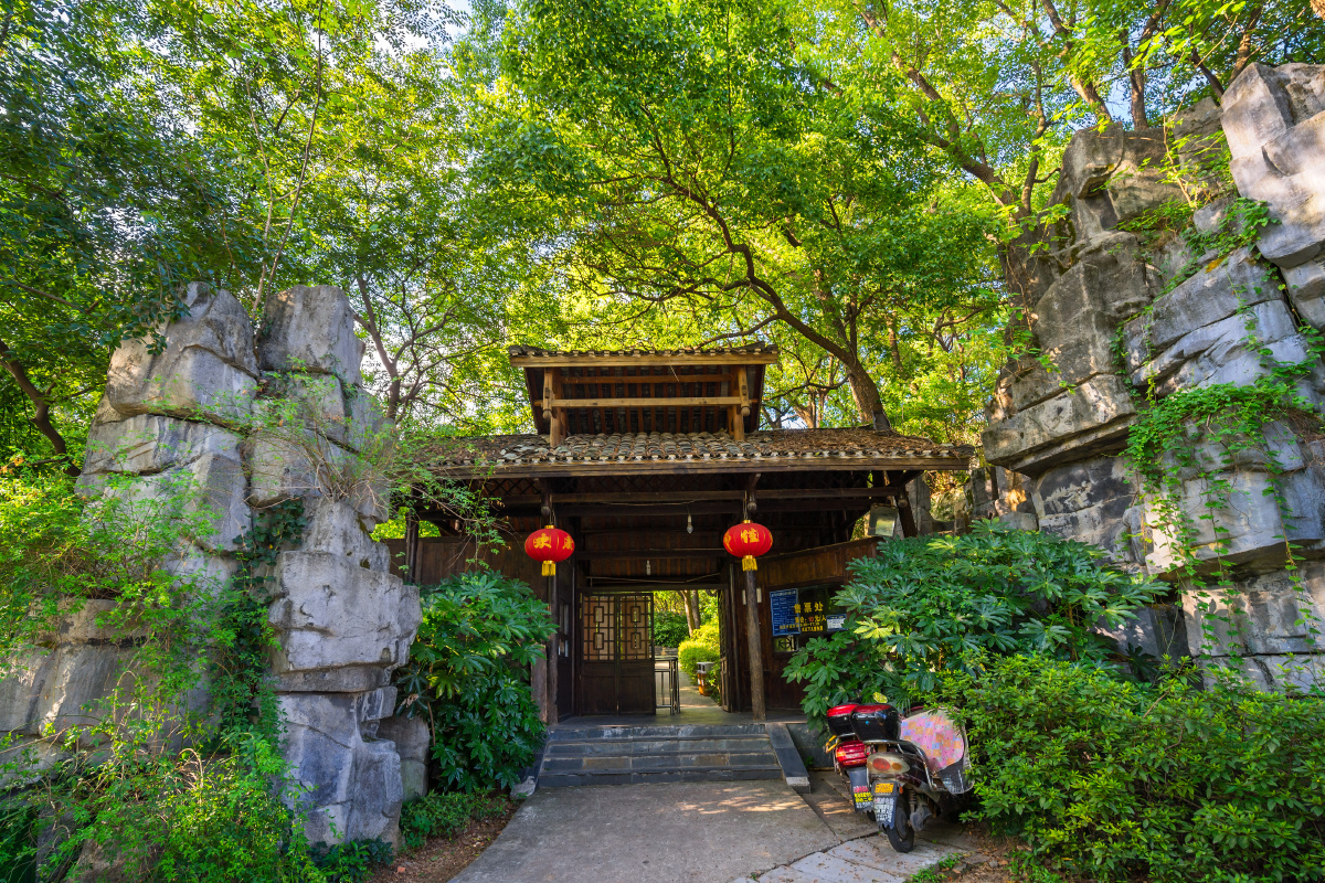 湖南民俗文化村风光