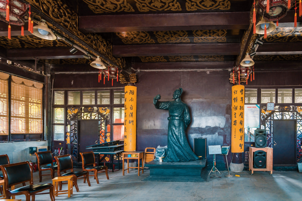 溧阳太白楼风光