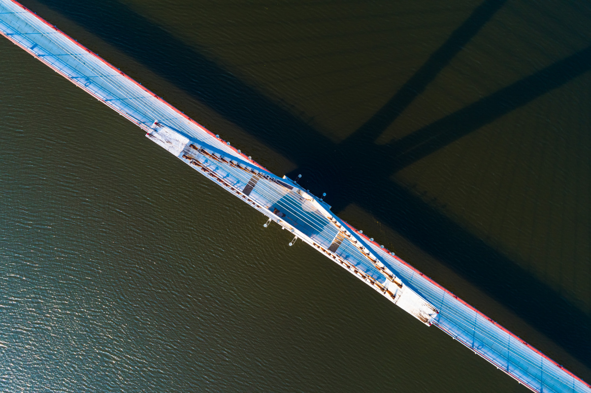 航拍沈阳鸟岛风光