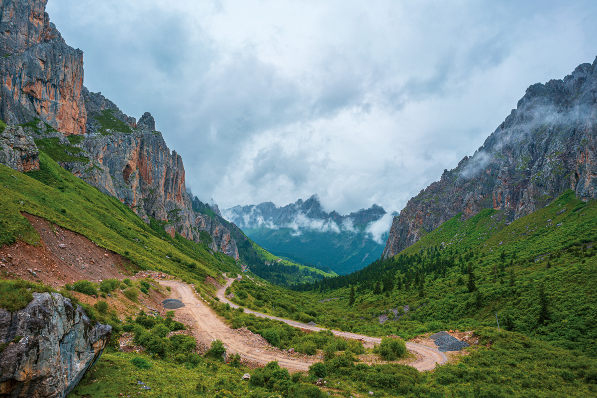 甘南洛克之路风光