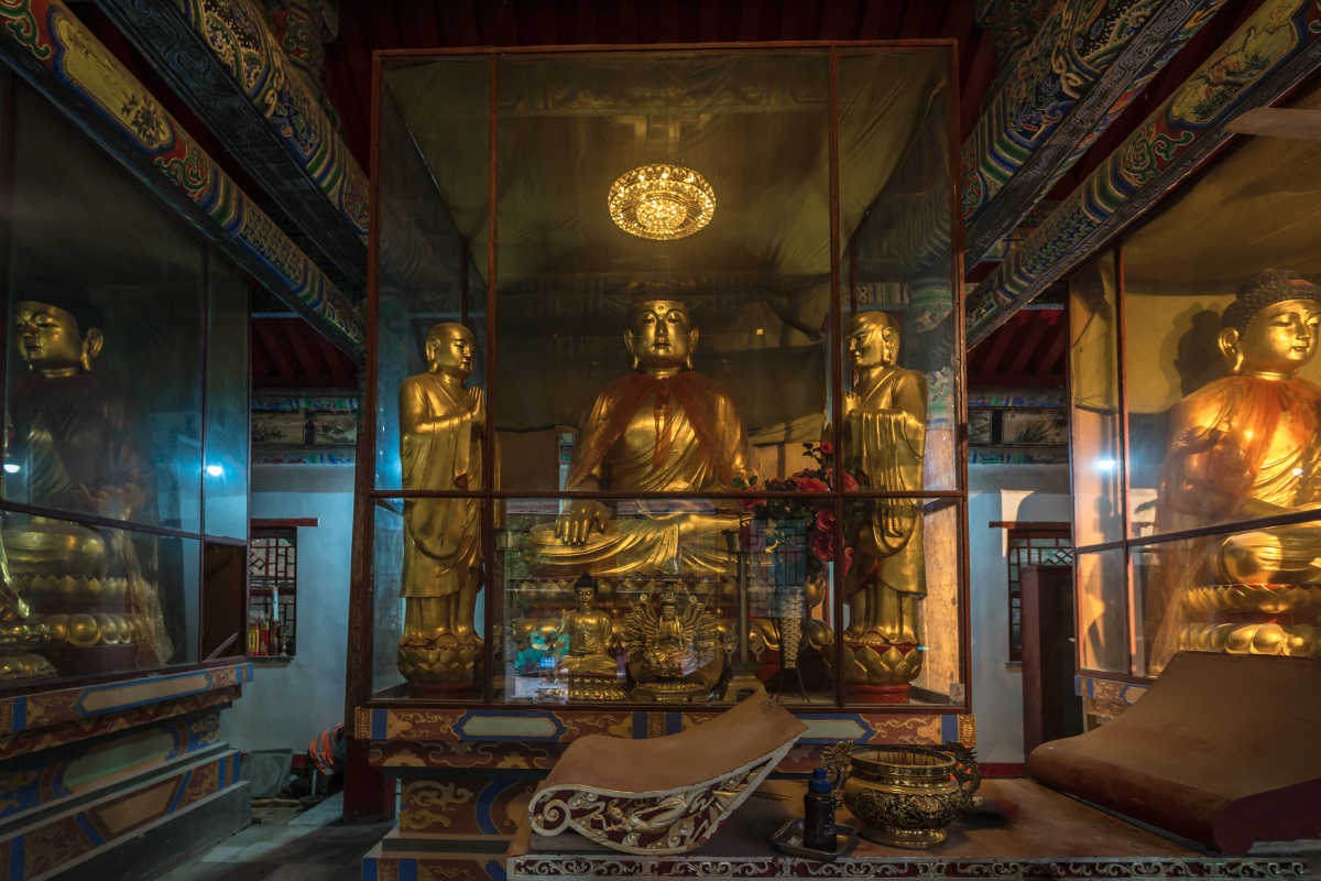 千山祖越寺风光