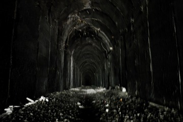 废弃的梅花山隧道