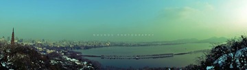 宝石山鸟瞰