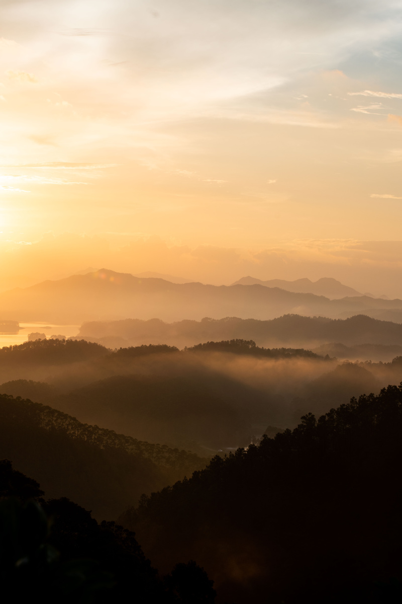 寻皇千岛湖日落
