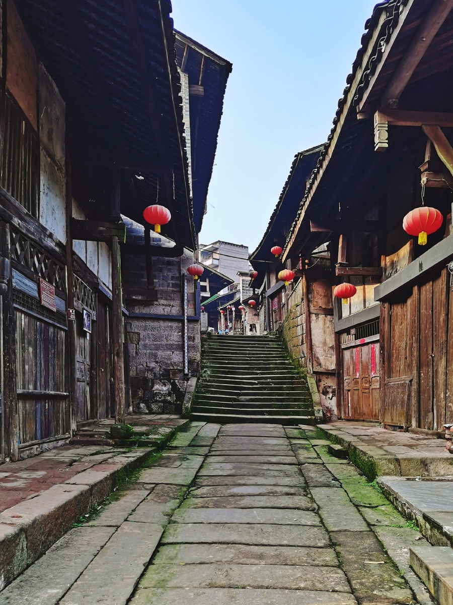 岁月沧桑重庆江津塘河古镇