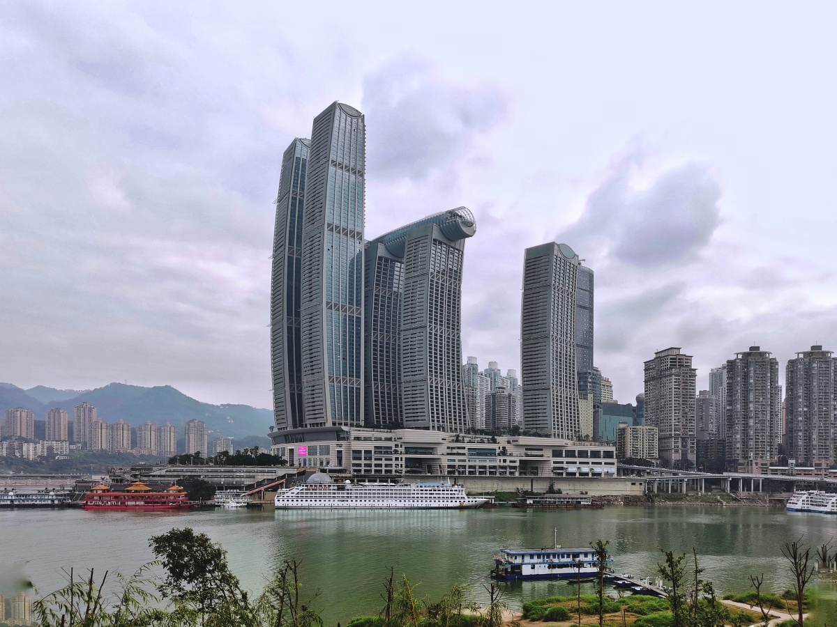 朝天扬帆重庆朝天门来福士大厦