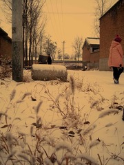 雪后的黄昏