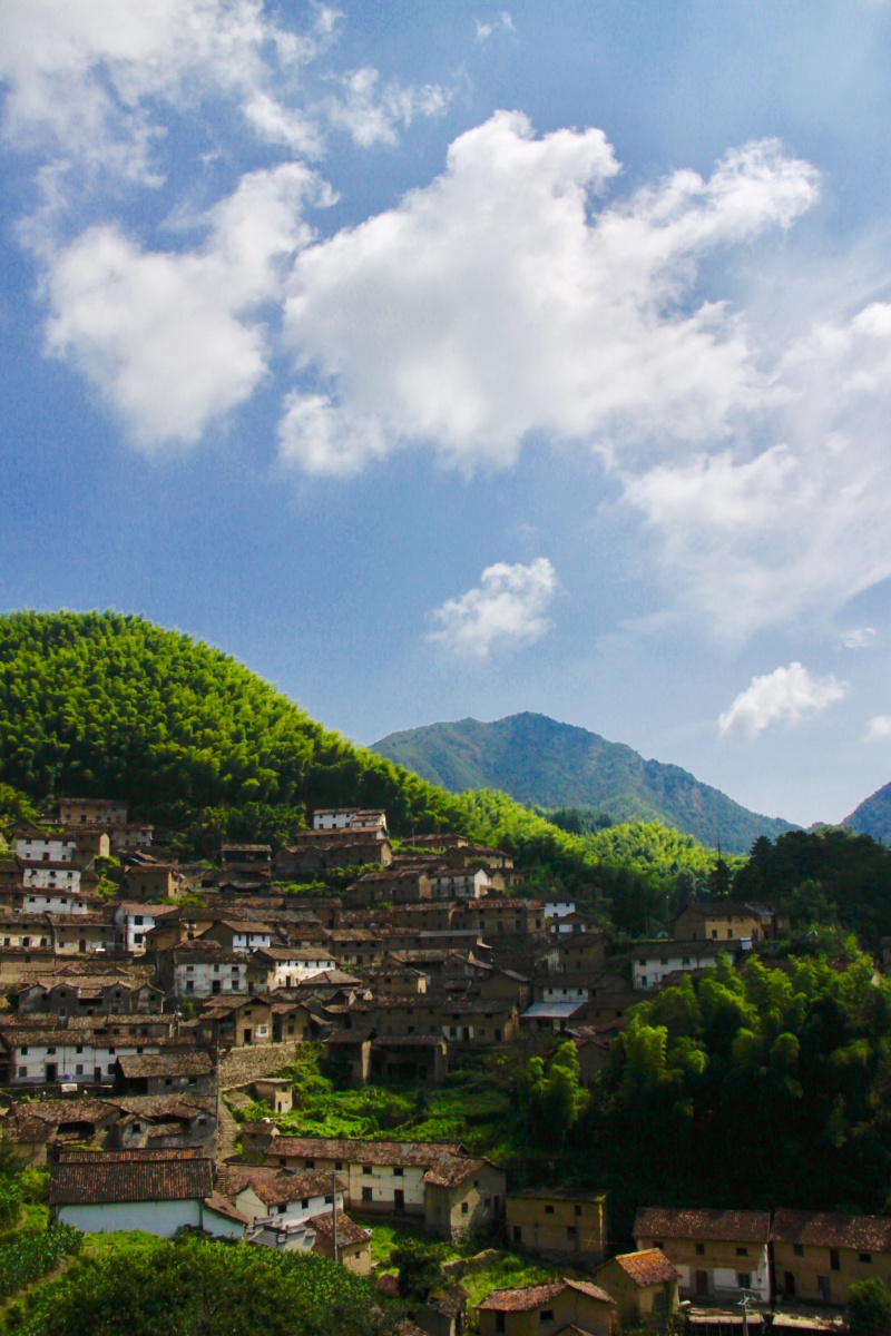 江南布达拉宫武义上黄村