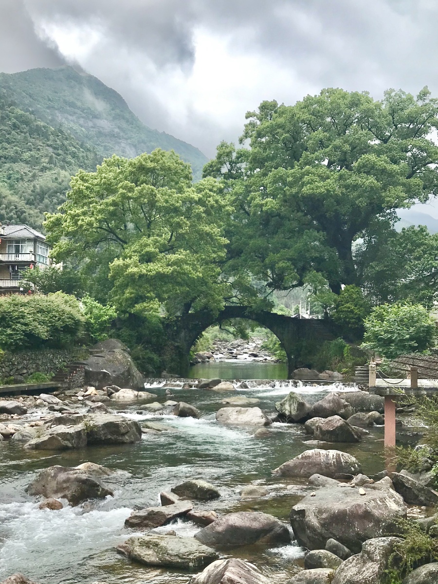 小桥流水人家石梁镇双溪村寺桥