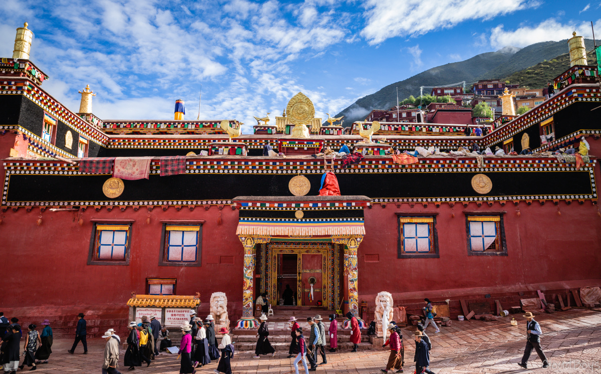 2019年中秋节甘孜州德格县和错隆