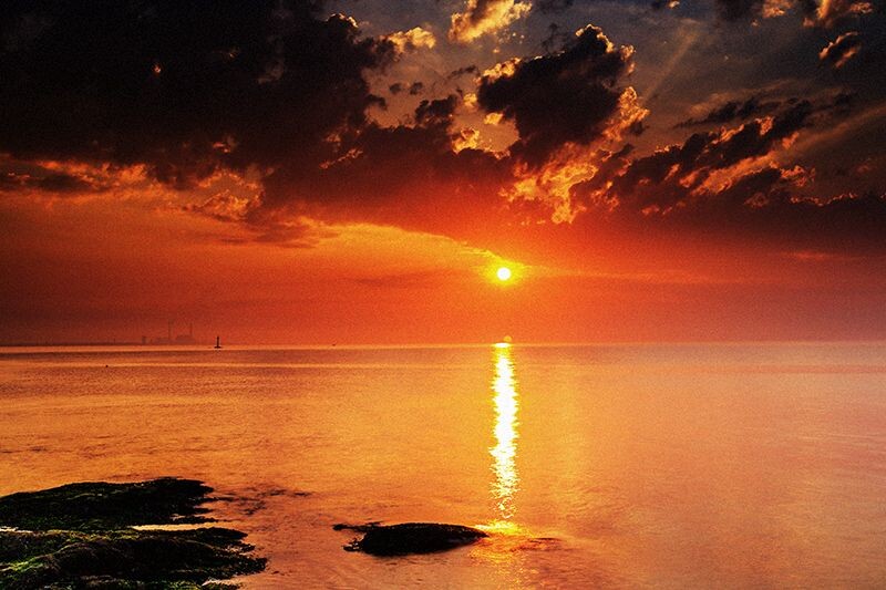 止锚湾日出