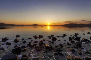 南海头日出