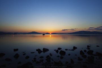 南海头日出