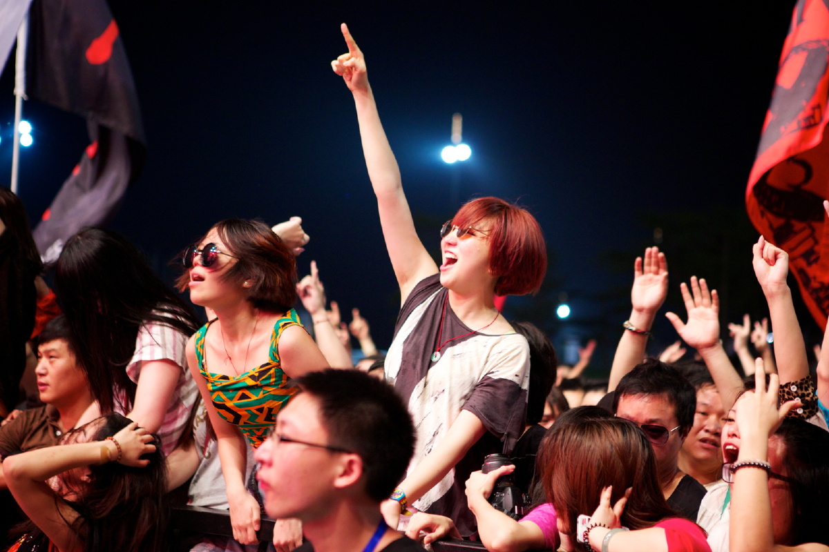 2013深圳迷笛音乐节#疯狂的乐迷!