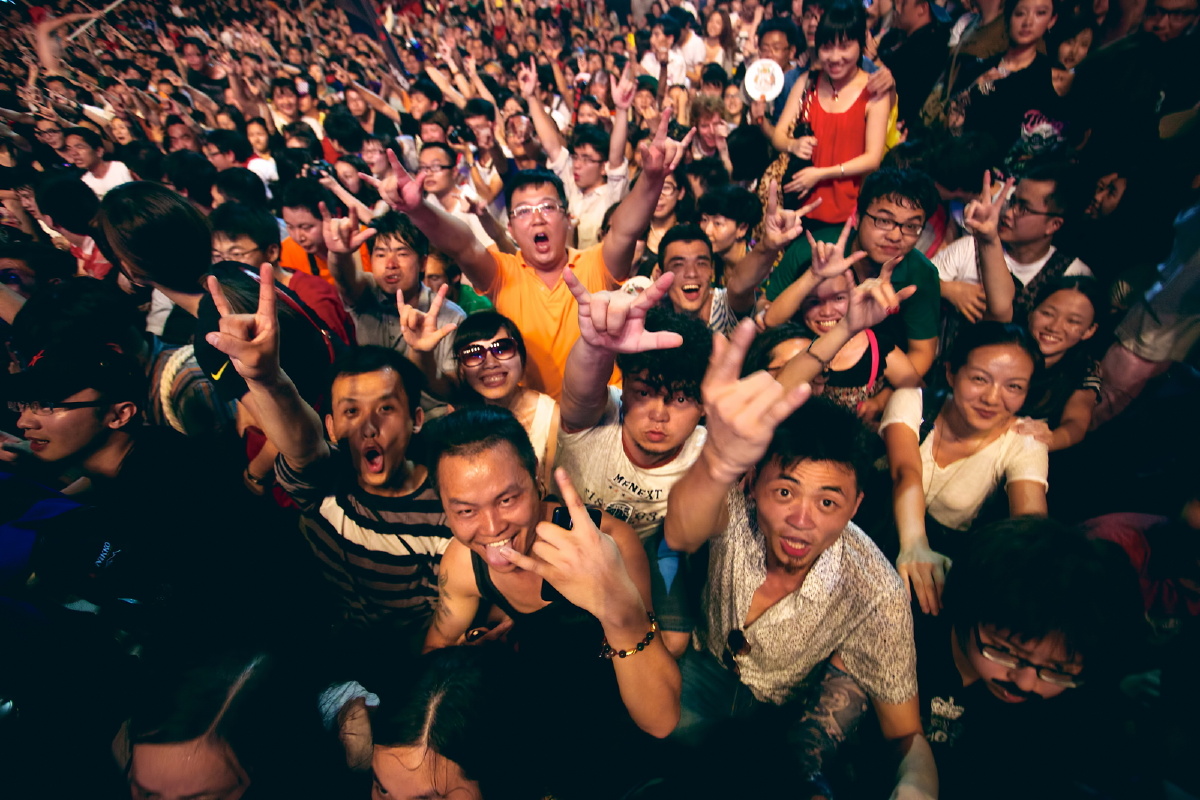 2013深圳迷笛音乐节#疯狂的乐迷!