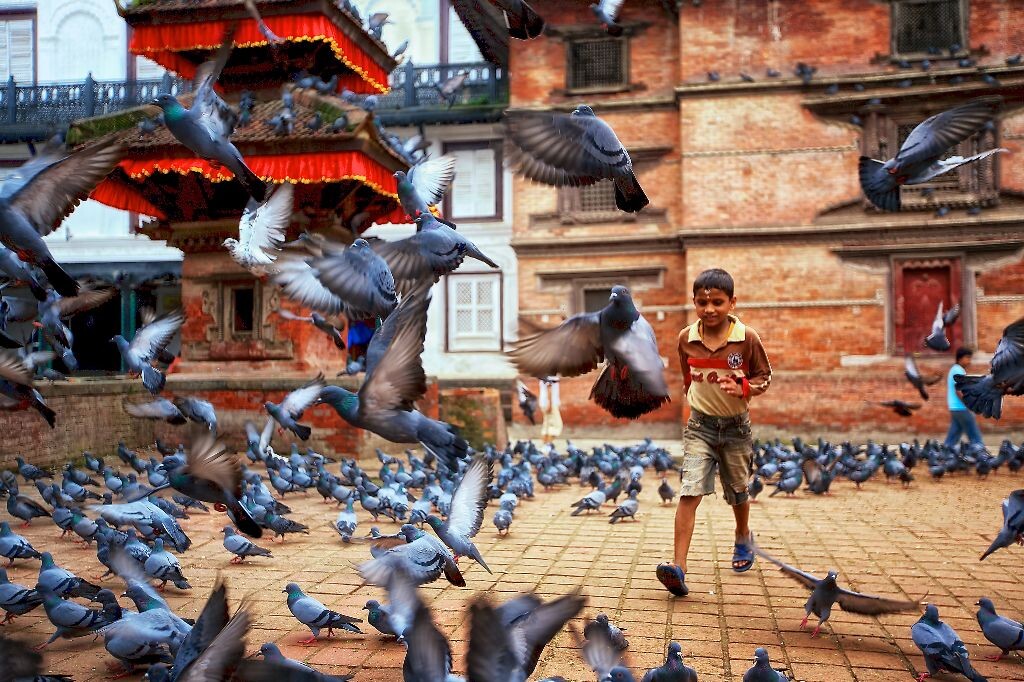 九月：尼泊尔<br />
杜巴广场