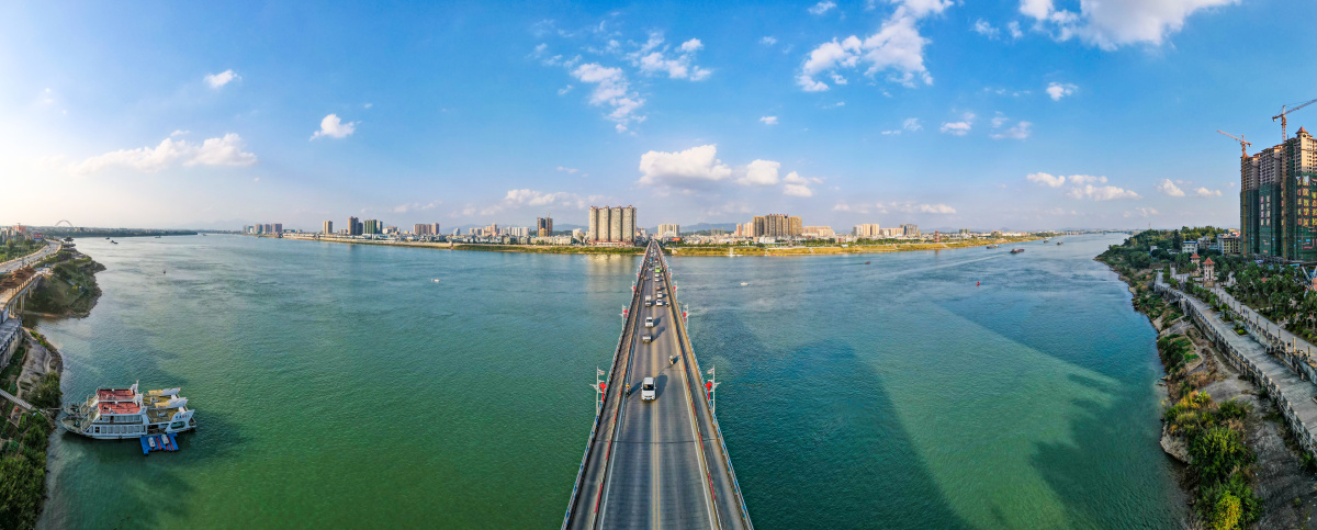 广西贵港平南小镇美景