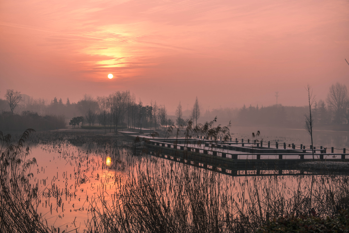 古黄河运河水景公园 - 博雅视觉 - 图虫