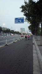 傍晚的街道-