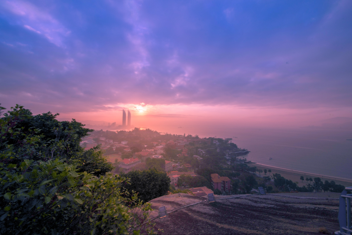 厦门鼓浪屿看日出