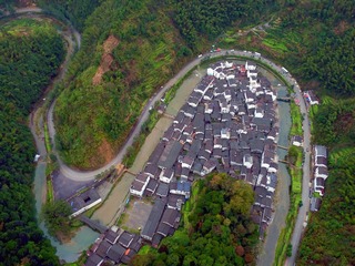 Aerial shooting of China's rural production and life scenes (101)