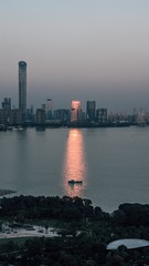 十月 金鸡湖