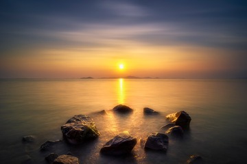 太湖日落