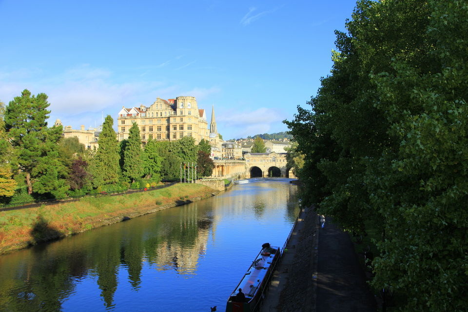 巴斯 br /> 巴斯 river avon