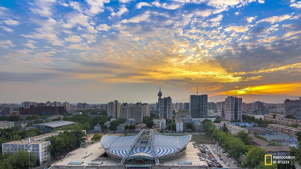 北京理工大学 暮色