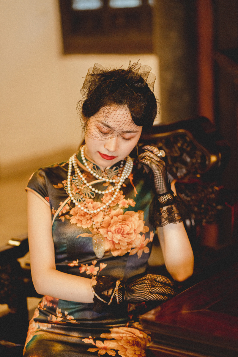 民国风旗袍摄影写真