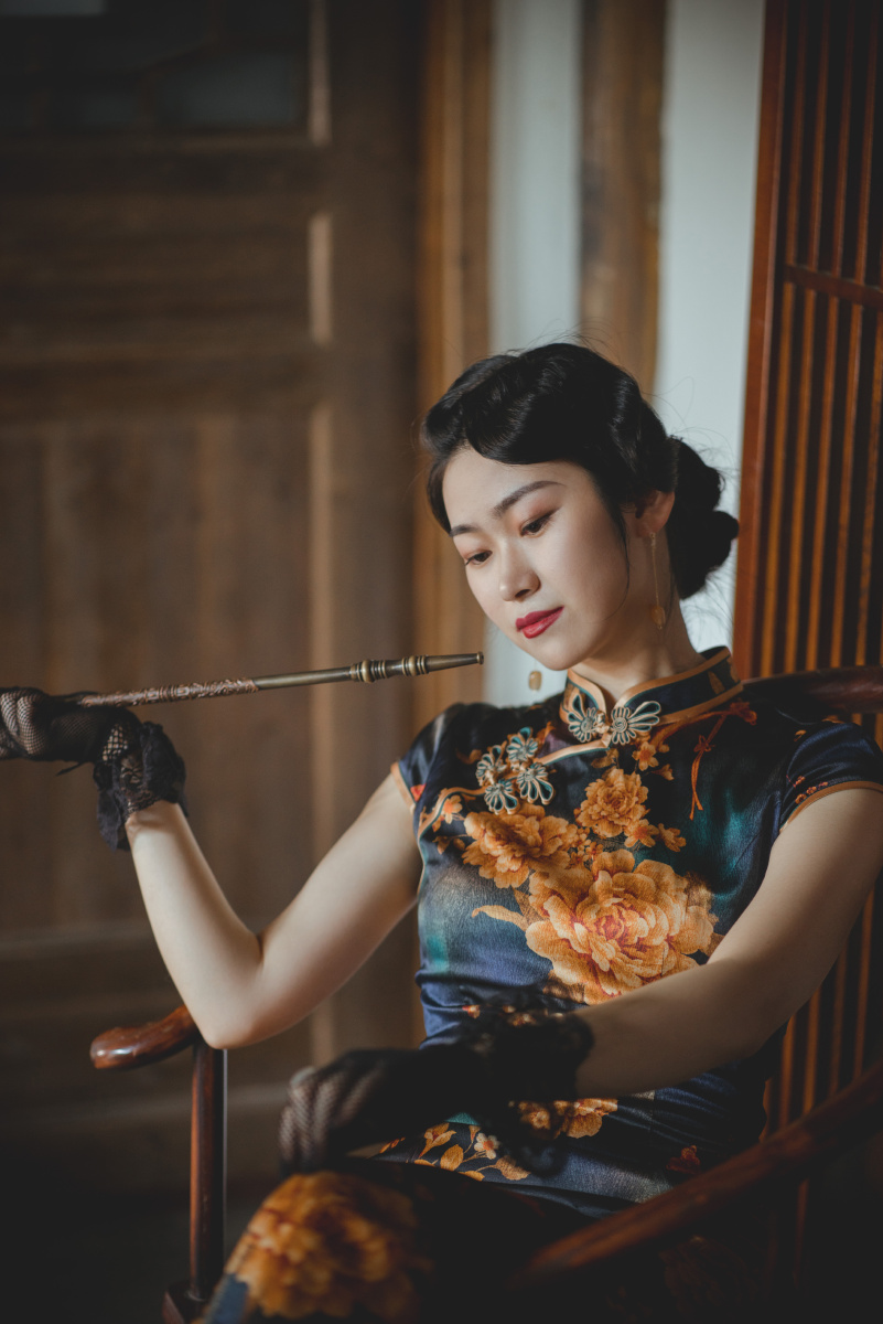 民国风旗袍写真