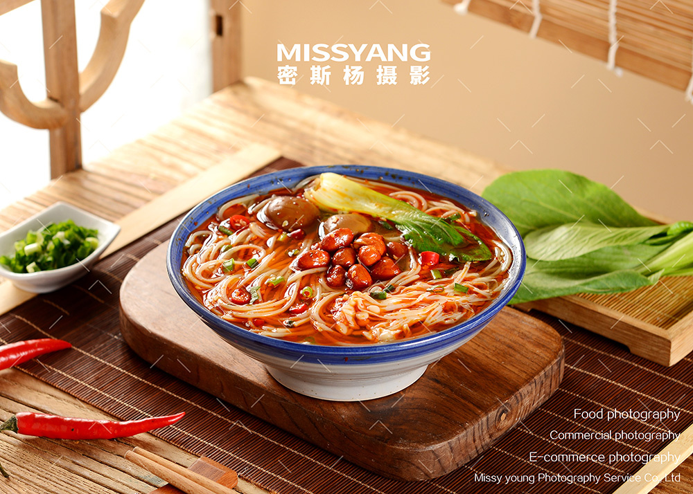 香辣米线菜品拍摄美食摄影