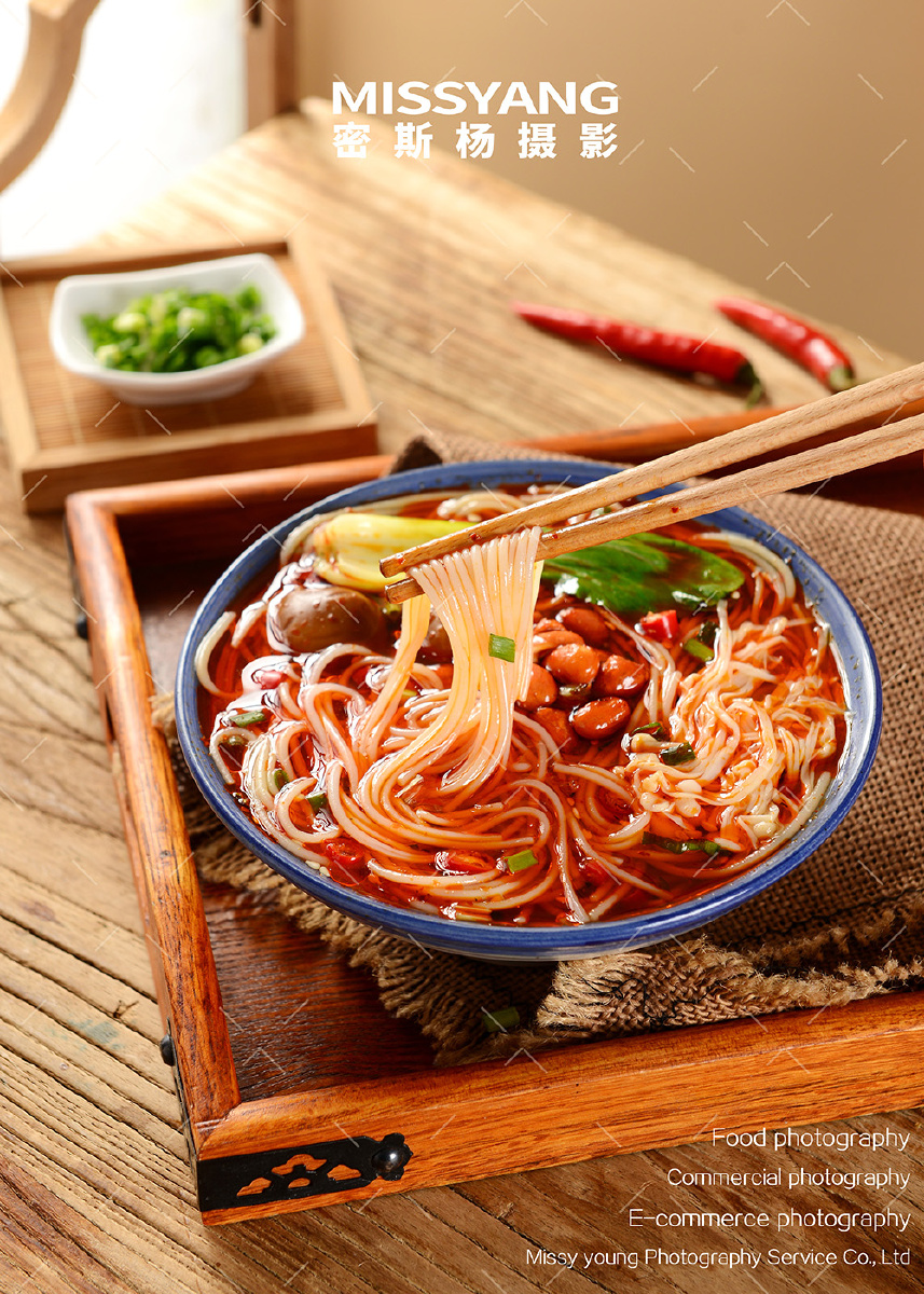 香辣米线菜品拍摄美食摄影