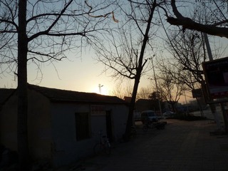 斜阳余辉