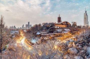 鸡鸣寺雪景上传
