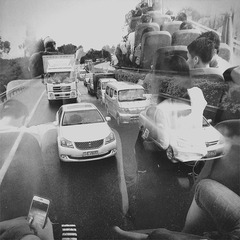 堵车