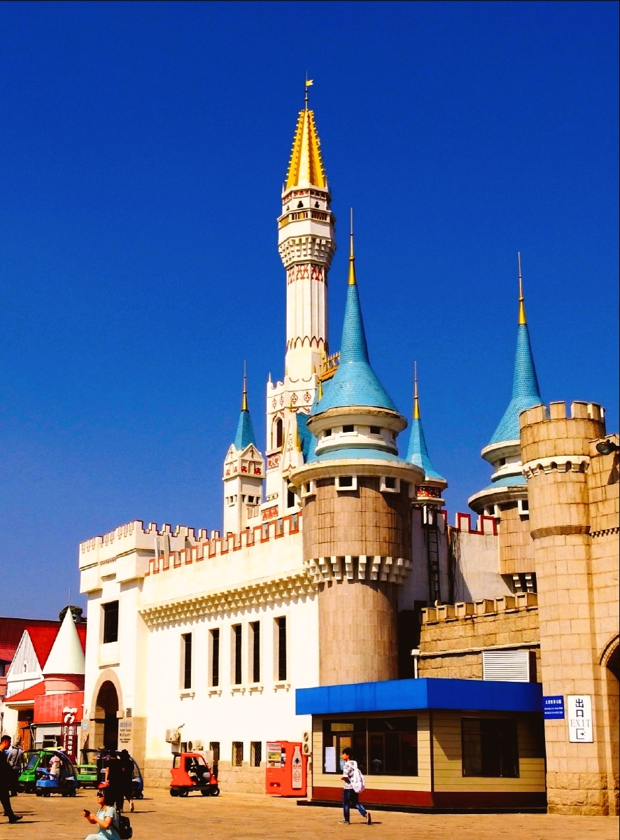 西式建筑拍摄地点世界公园