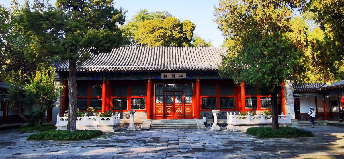 北海公园快雪堂