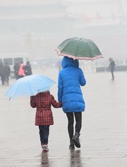 雪儿 2015年2月28日北京东城区 天安门广场留影_012