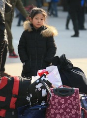 2016年1月27日北京东城区北京火车站 春节百姓乘火车回家 （2016年春运将从1月24日启动，3月3日结束）_25