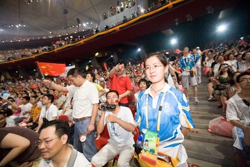 开幕式观众引导员