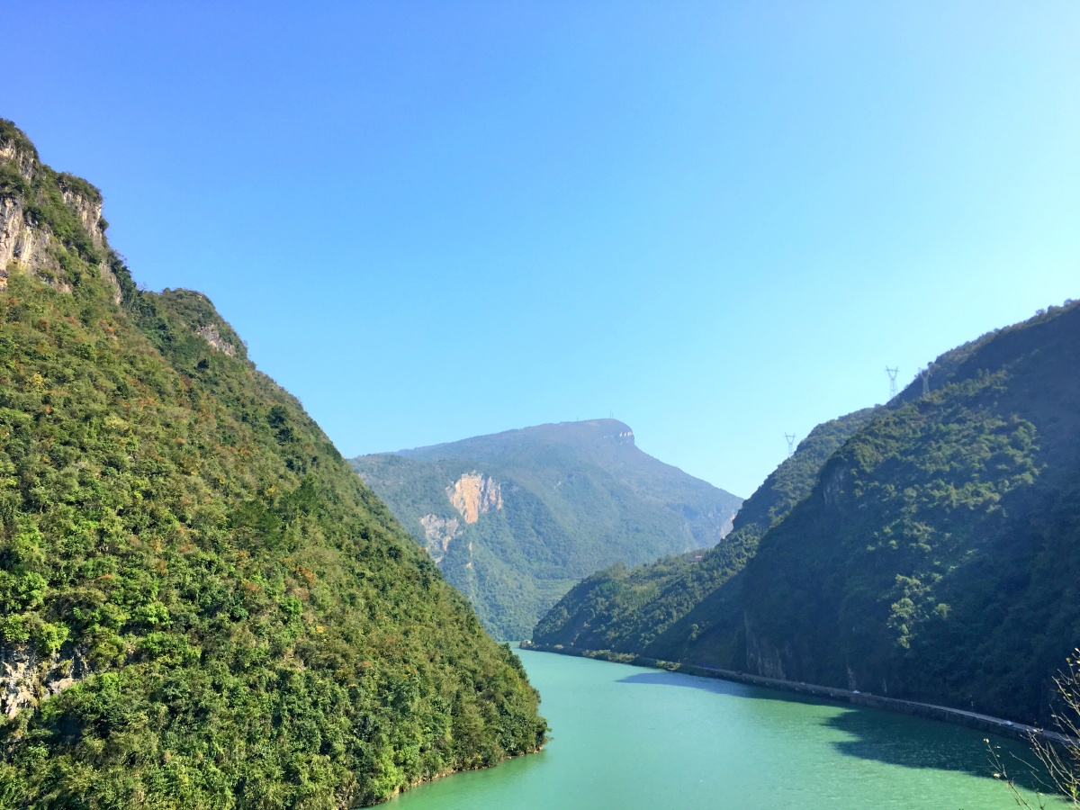慈利娄水河美景
