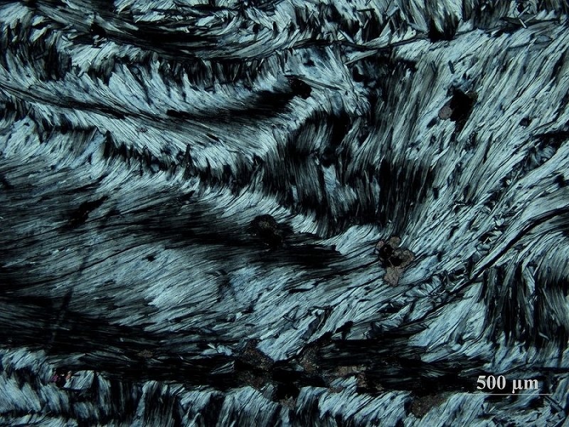 微观岩石显微镜下的美