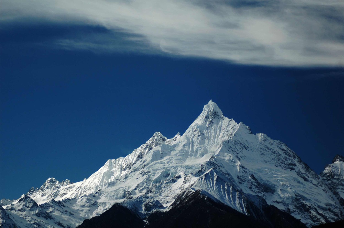 梅里雪山女神峰
