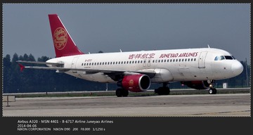 Airbus A320 - MSN 4401 - B-6717 Airline Juneyao Airlines
