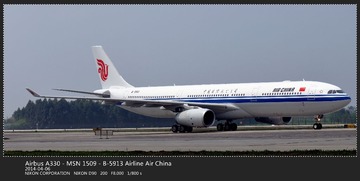 Airbus A330 - MSN 1509 - B-5913 Airline Air China