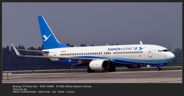 Boeing 737 Next Gen - MSN 35048 - B-5301 Airline Xiamen Airlines